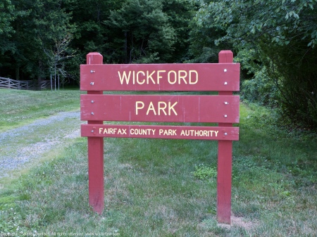 Signage at Wickford Park